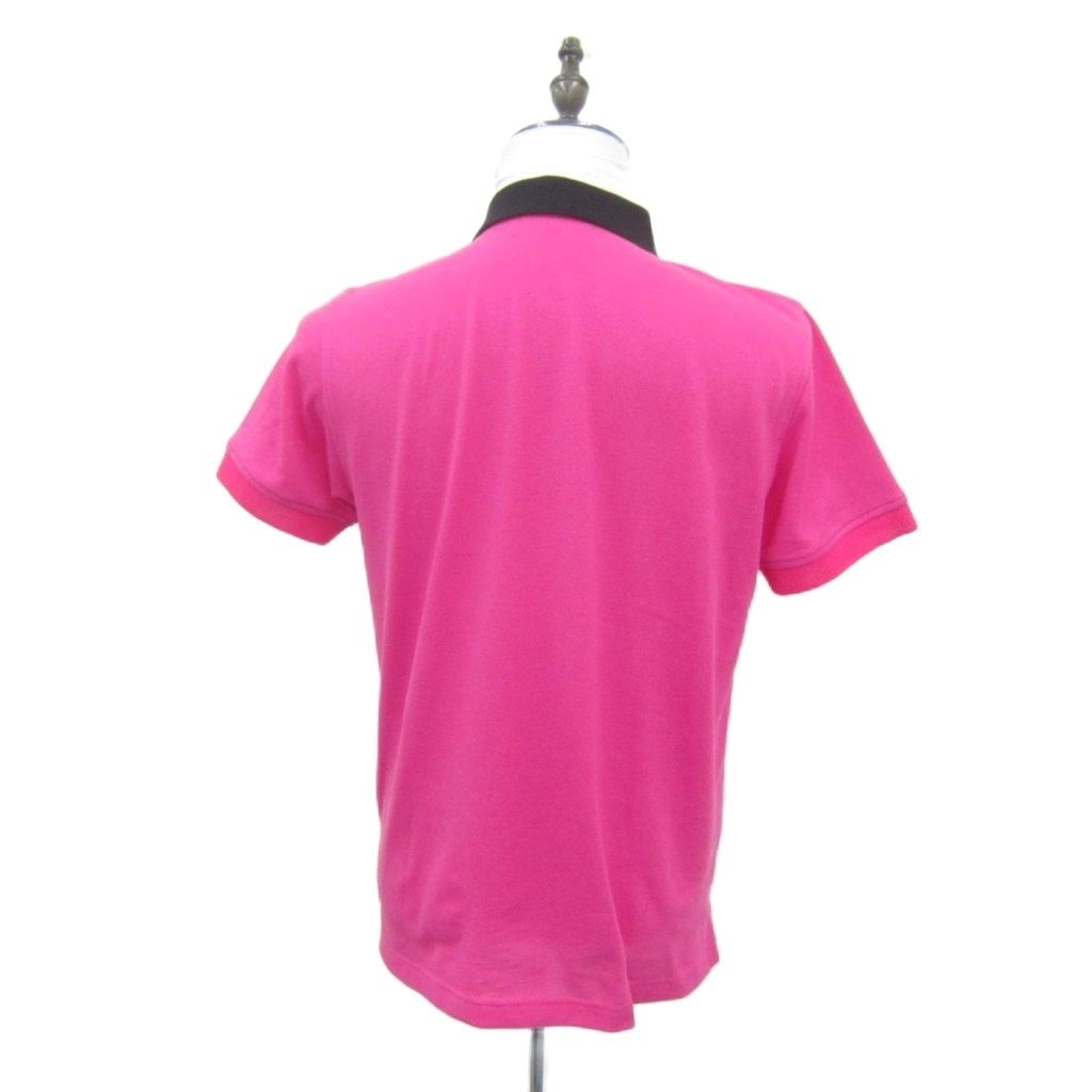 マーク＆ロナ MARK&LONA ゴルフウエア ポロシャツ 半袖 48 M ピンク