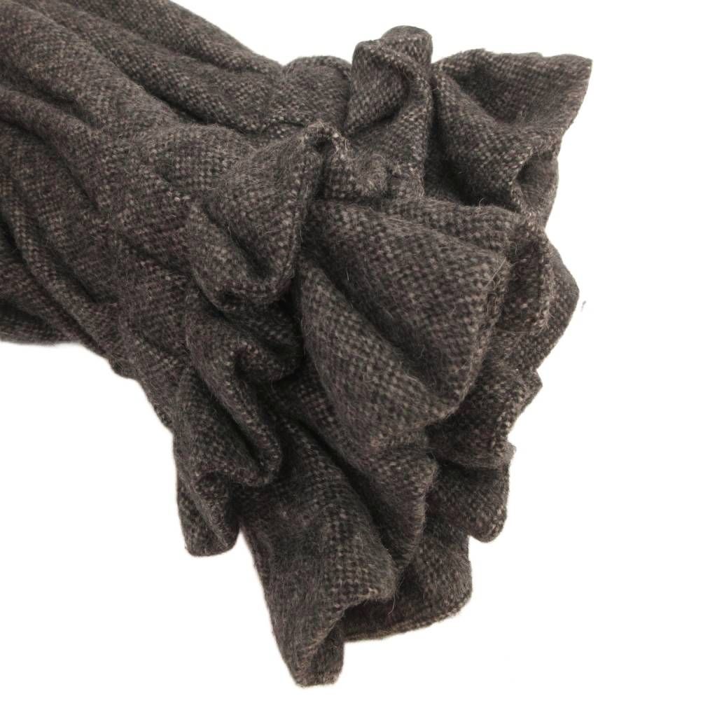 ルシェルブルー LE CIEL BLEU フリルコート ロング ジップアップ