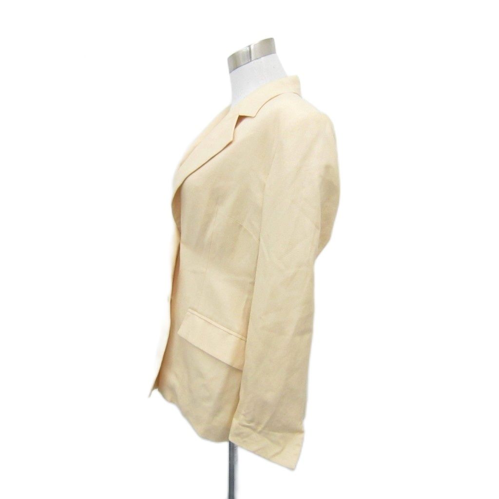 値下げ★【LEONARD】 ベージュ テーラードジャケット 11AR 値下げ☆【LEONARD】 11AR ブラウン テーラードジャケット｜値下げ