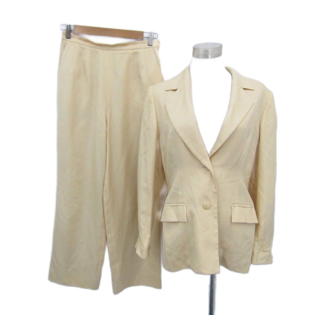 値下げ★【LEONARD】 ベージュ テーラードジャケット 11AR 値下げ☆【LEONARD】 ベージュ テーラードジャケット 11AR LEONARD