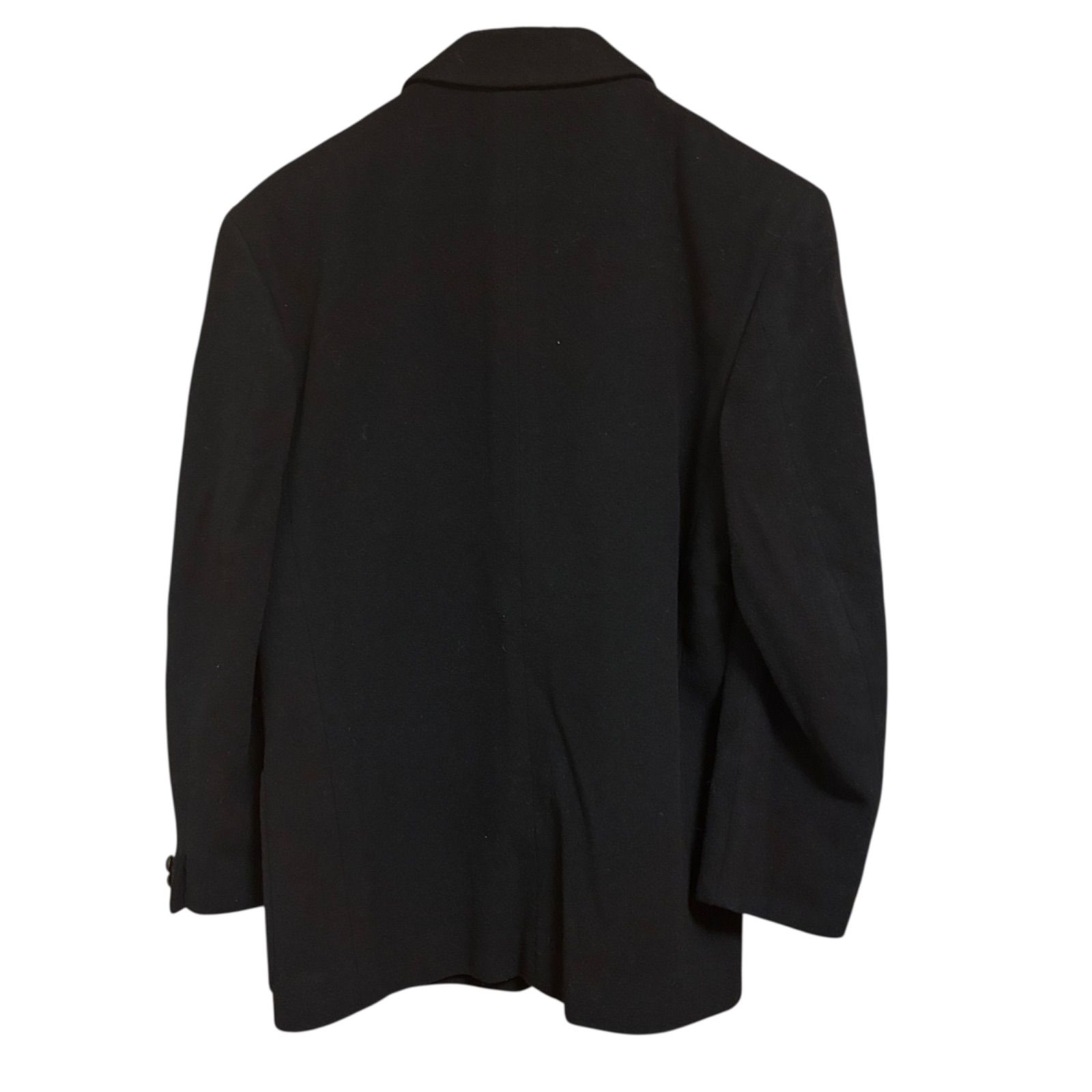 最高級】マーガレットハウエル カシミヤ55% テーラードジャケット 黒