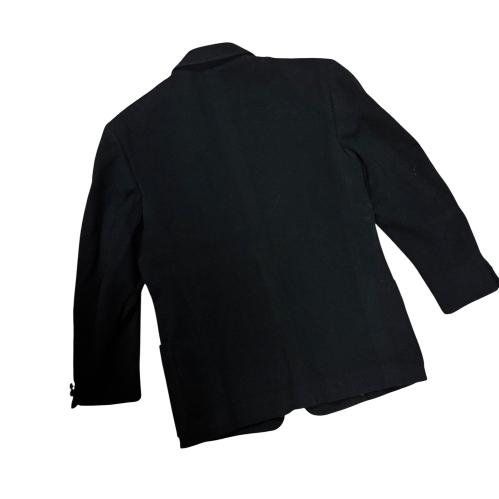 最高級】マーガレットハウエル カシミヤ55% テーラードジャケット 黒