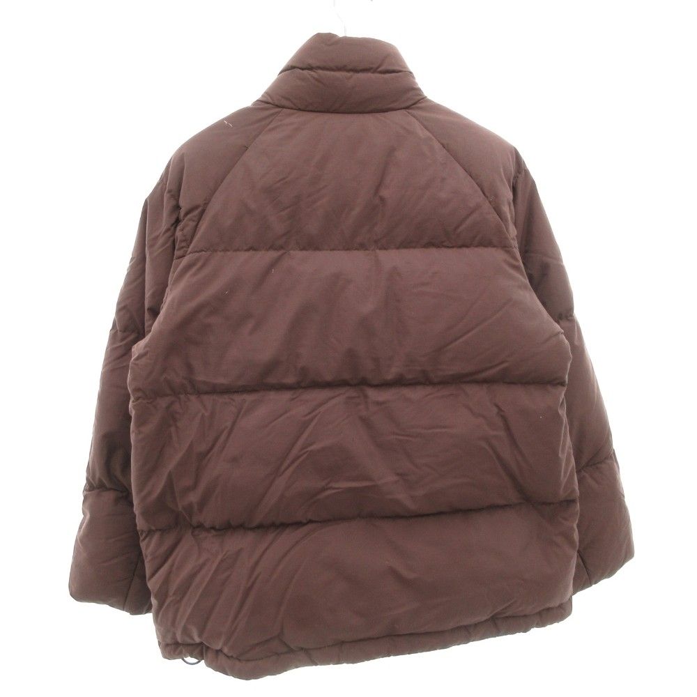 ナイキ NIKE 00s ダウンジャケット ジップアップ ロゴ刺繍 ナイロン L