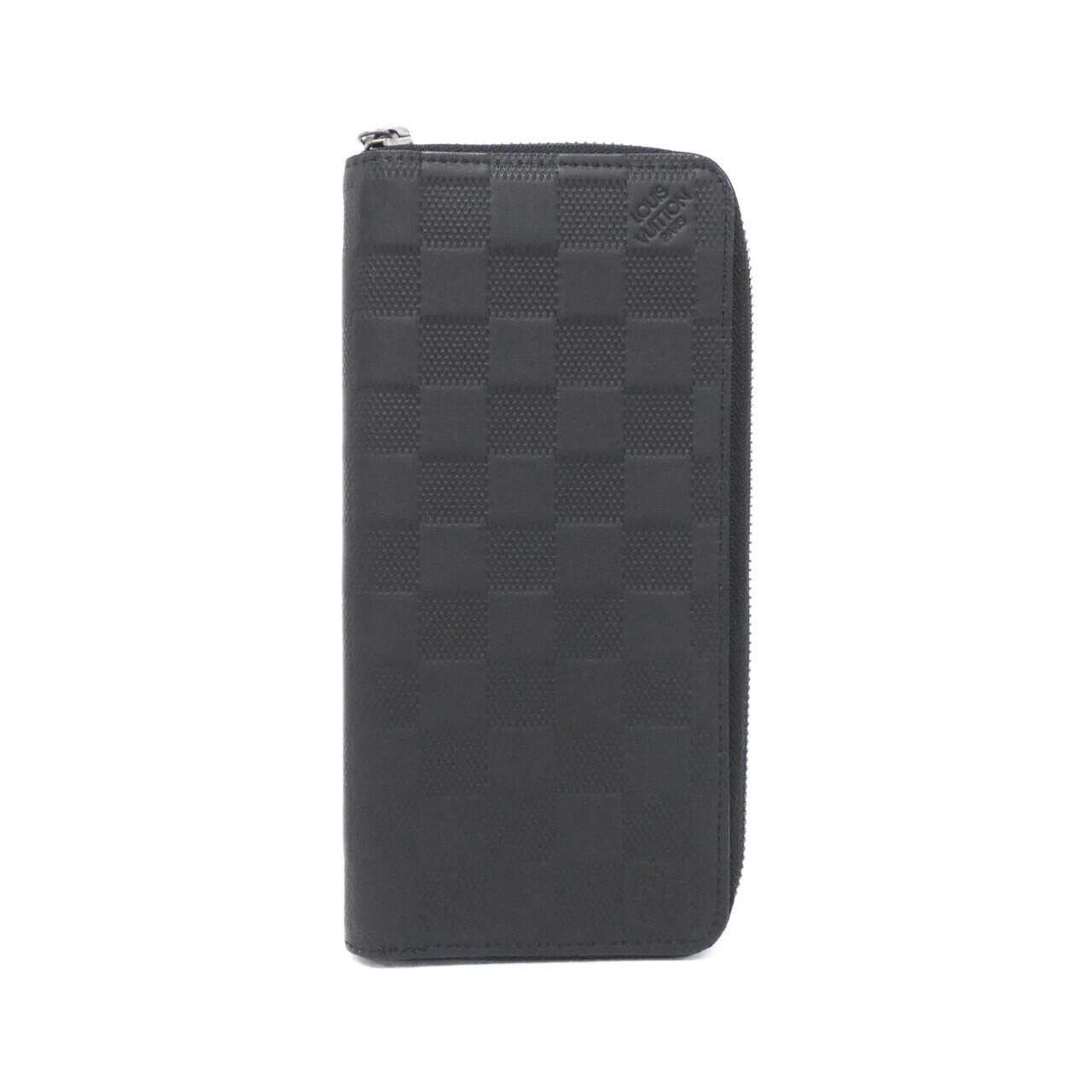 ルイヴィトン ダミエ ヴェルティカル ジッピーウォレット レザー N63548 ルイヴィトン ダミエ アンフィニ ジッピー ウォレット ヴェルティカル