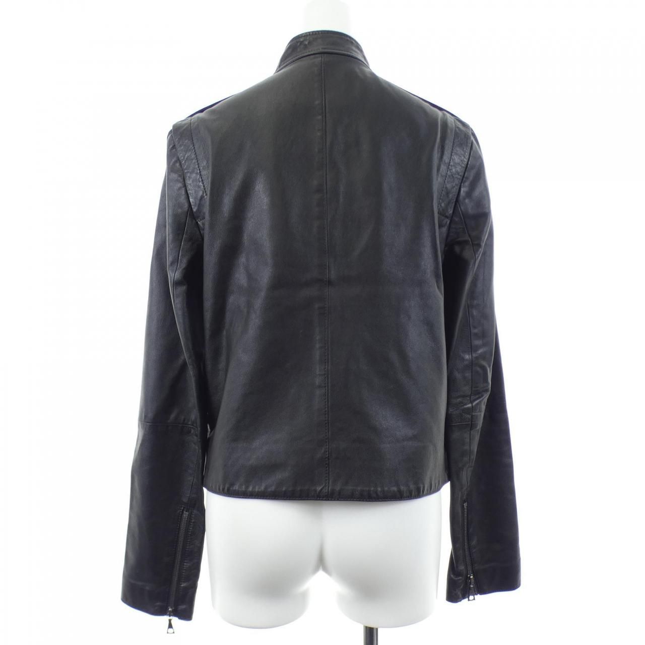 【ほぼ未使用】theory レザージャケット セオリー theory レザージャケット - メルカリ