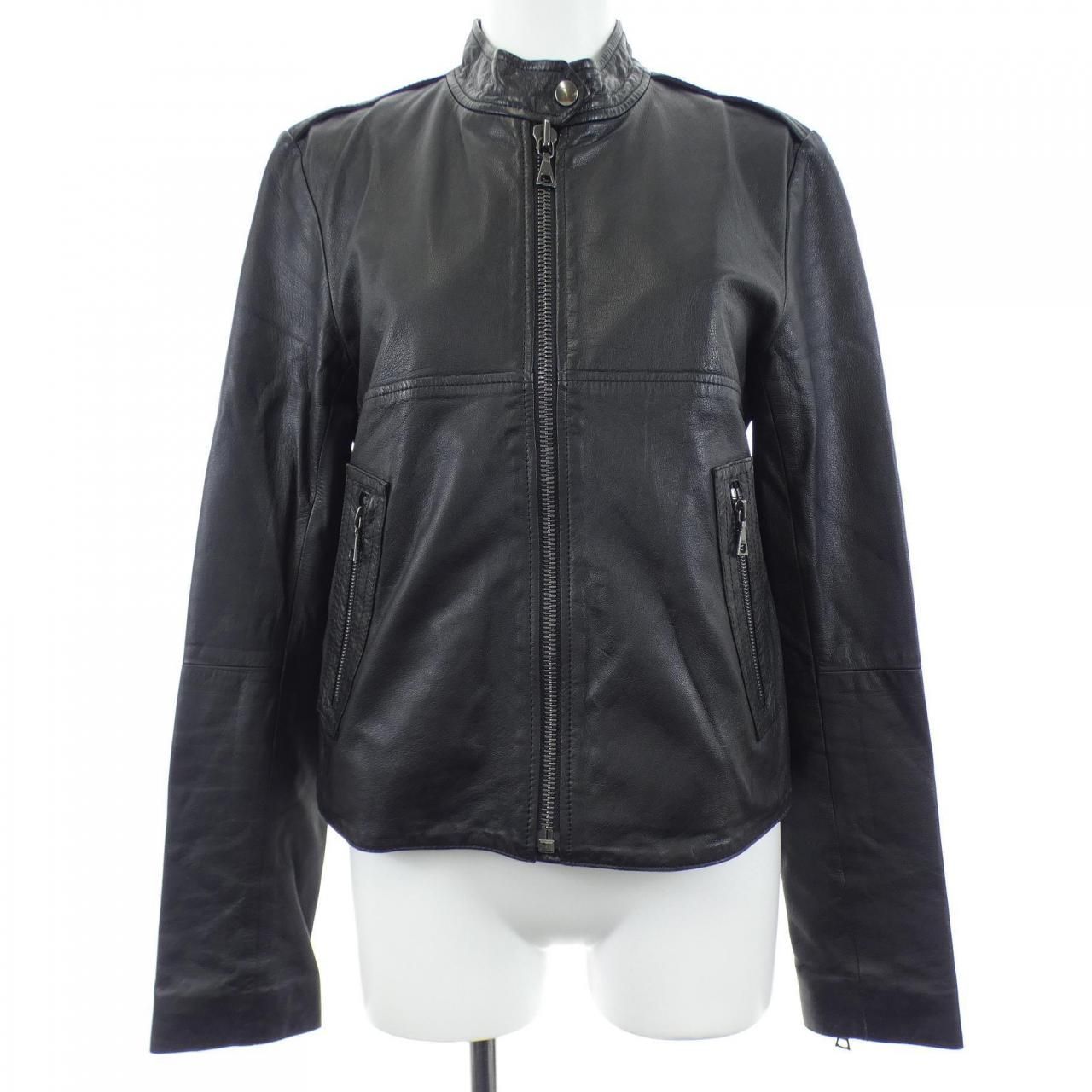 【ほぼ未使用】theory レザージャケット セオリー theory レザージャケット - メルカリ