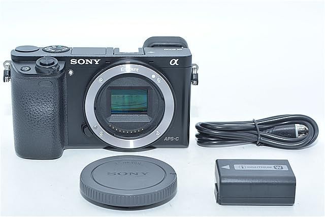 650☆新品級・ショット数7906回☆SONY ミラーレス一眼 α6000 ボディ