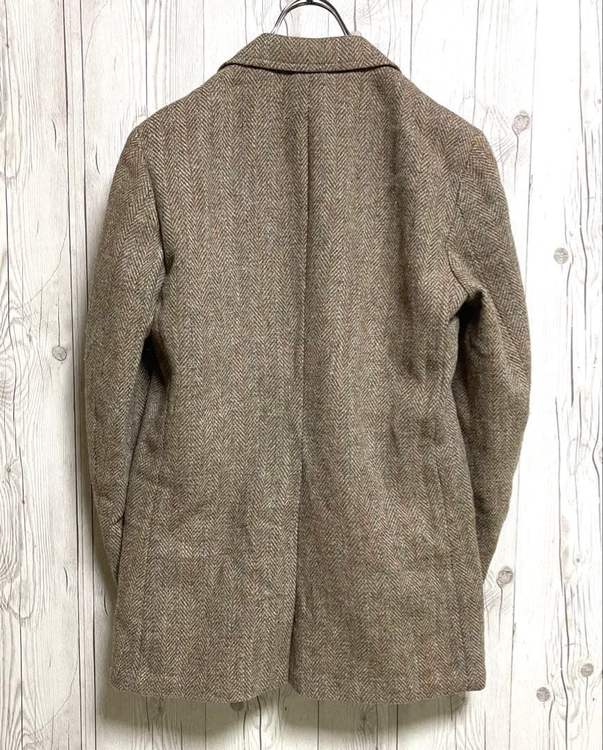 Harris Tweed ハリスツイード テーラードジャケット カーキ系 管理番号