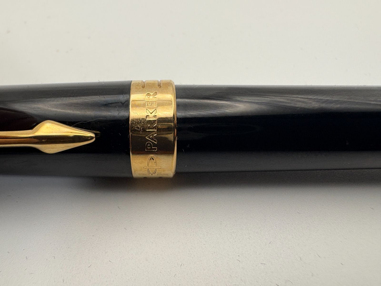 未使用】Parker 万年筆 プリミエ ブラックラックGT FP M 18k PARKER
