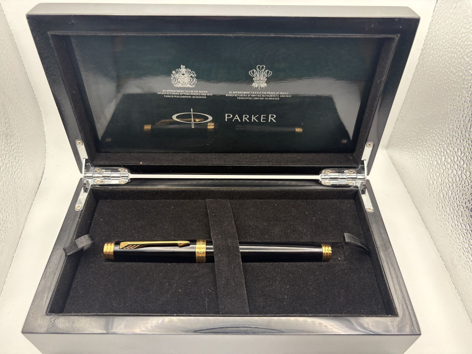 PARKER ペン先 K18 750 万年筆 プリミエ ラックブラックGT F ハード