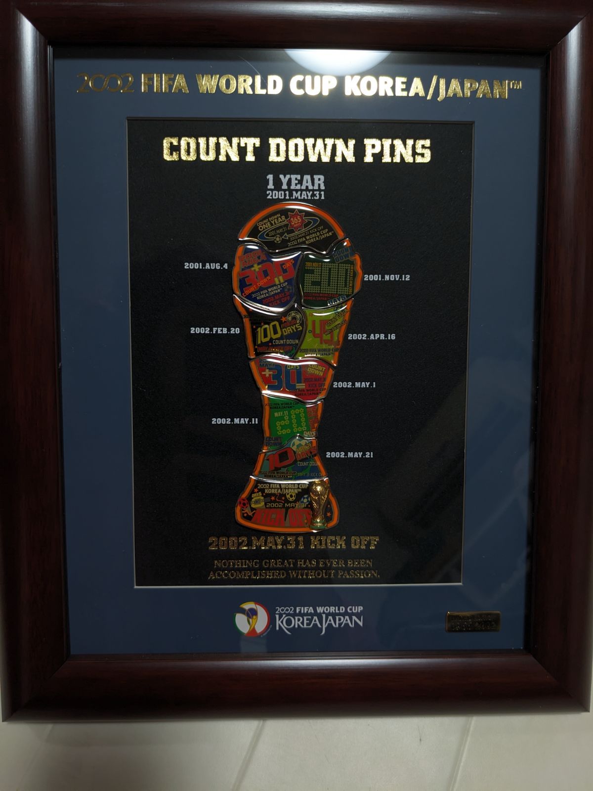限定記念品2002 FIFAワールドカップ 韓国・日本大会のカウントダウン