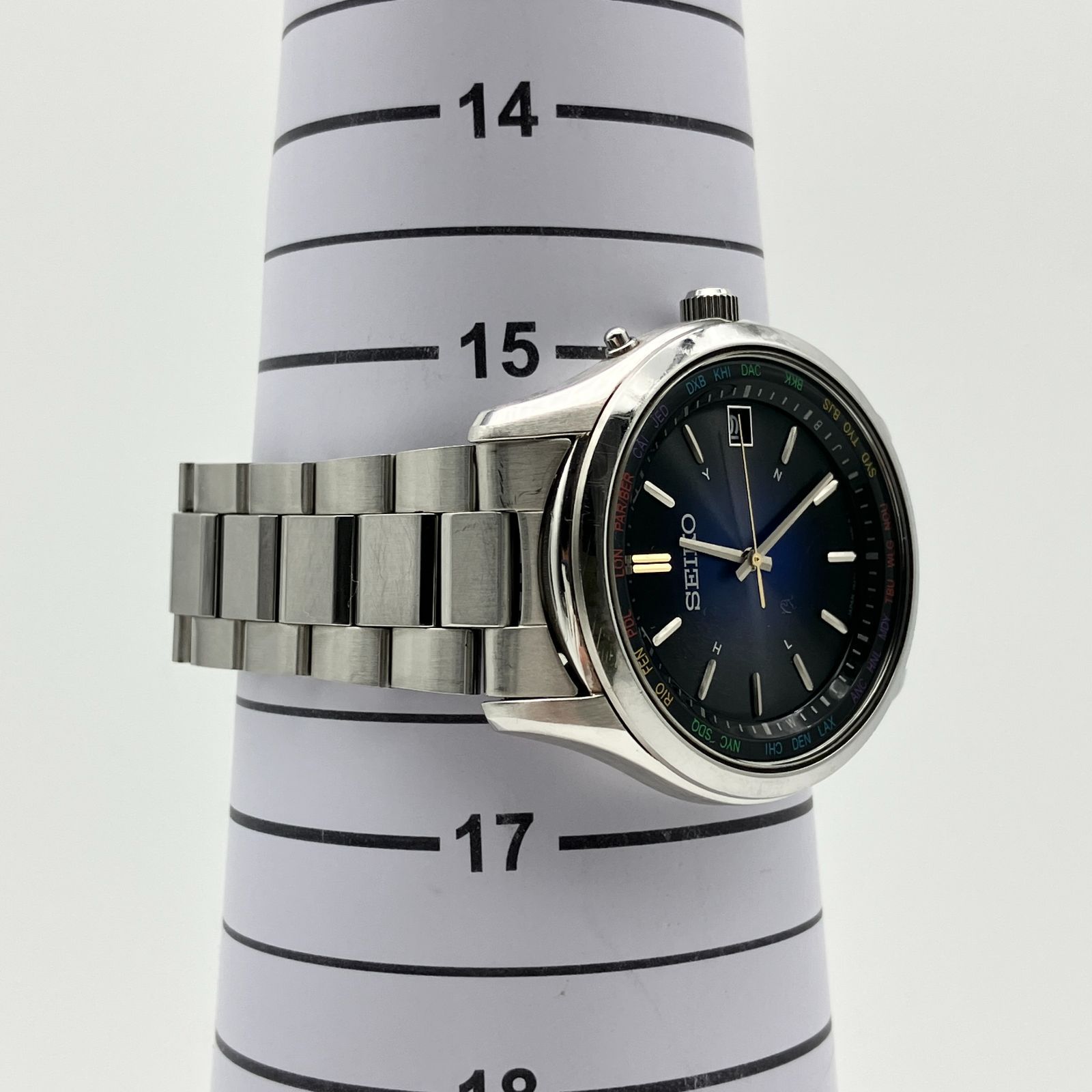 中古】セイコー SEIKO 7B27-0AA0 腕時計 限定モデル ソーラー電波