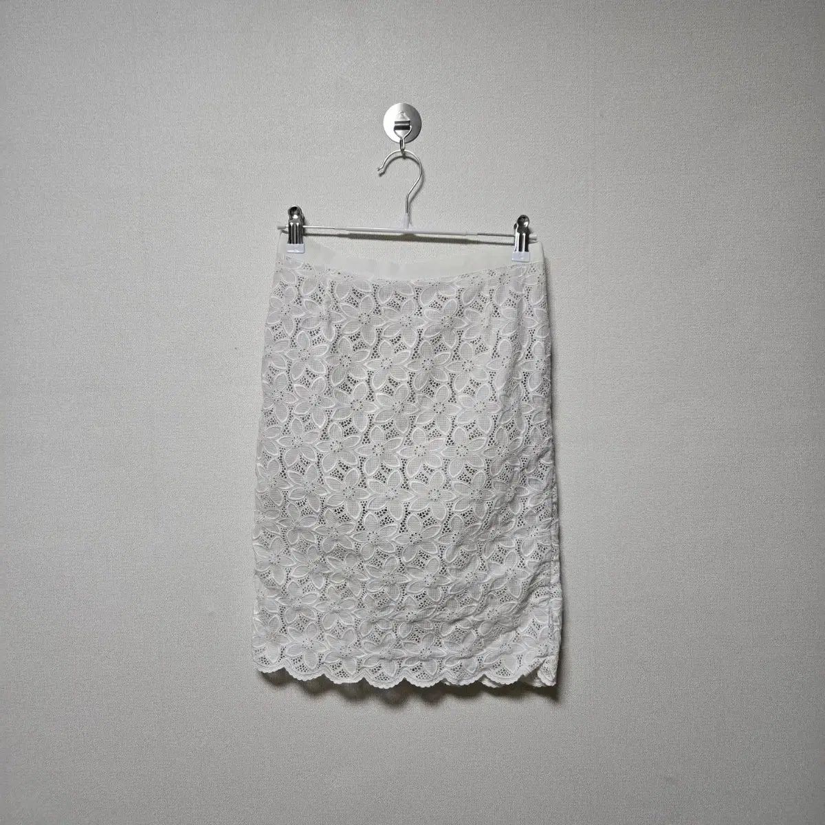 sacai luck サカイ ラック コットン レース ミディ スカート