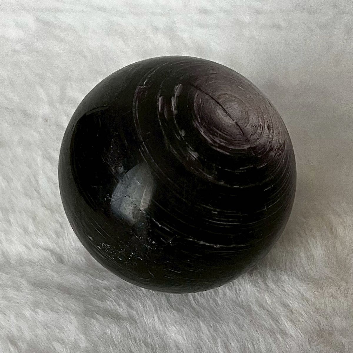 409g レピドライト（パープルマイカ）スフィア】 原石 浄化 天然石 丸