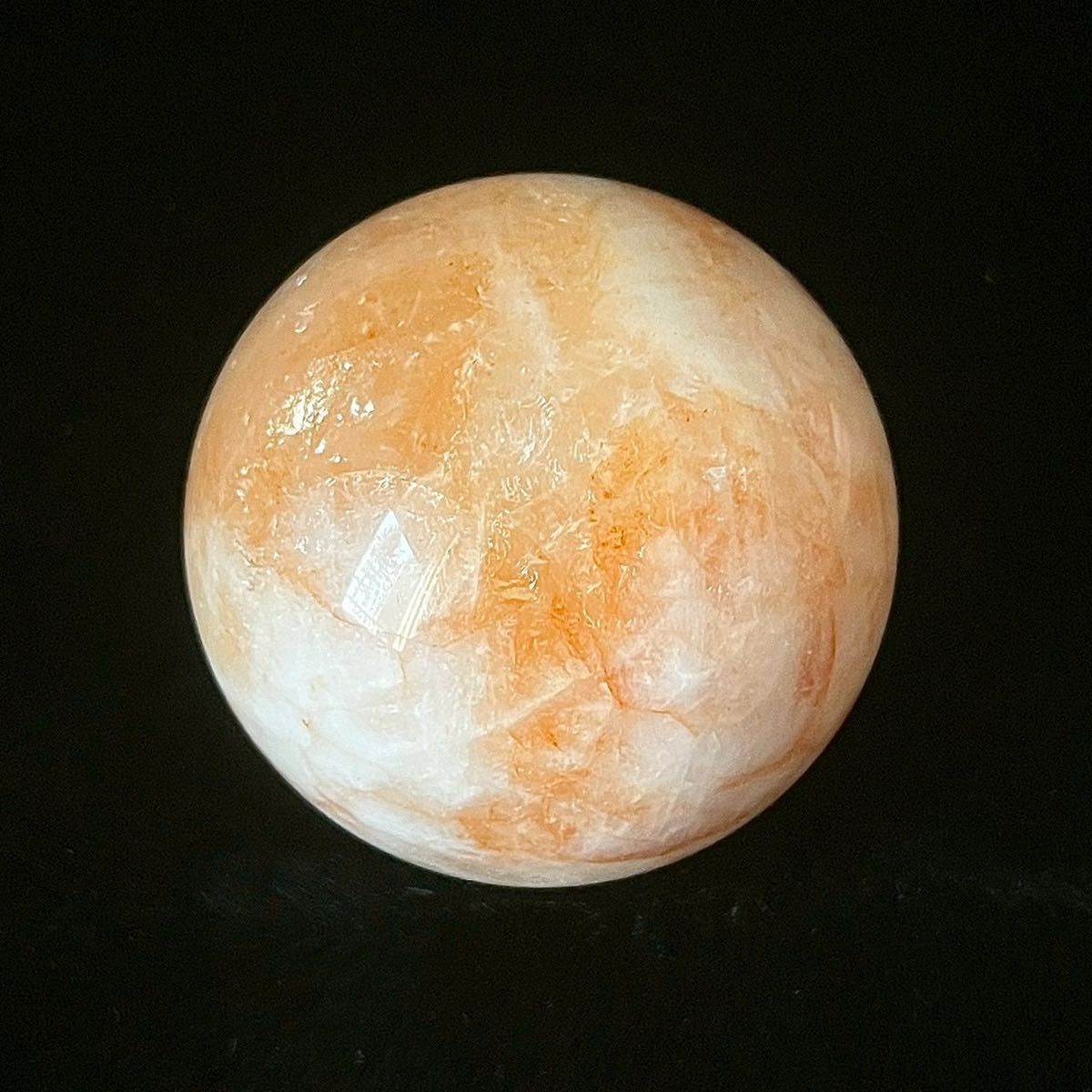 305g レッドファイアーヘマタイトクォーツ スフィア】 原石 浄化