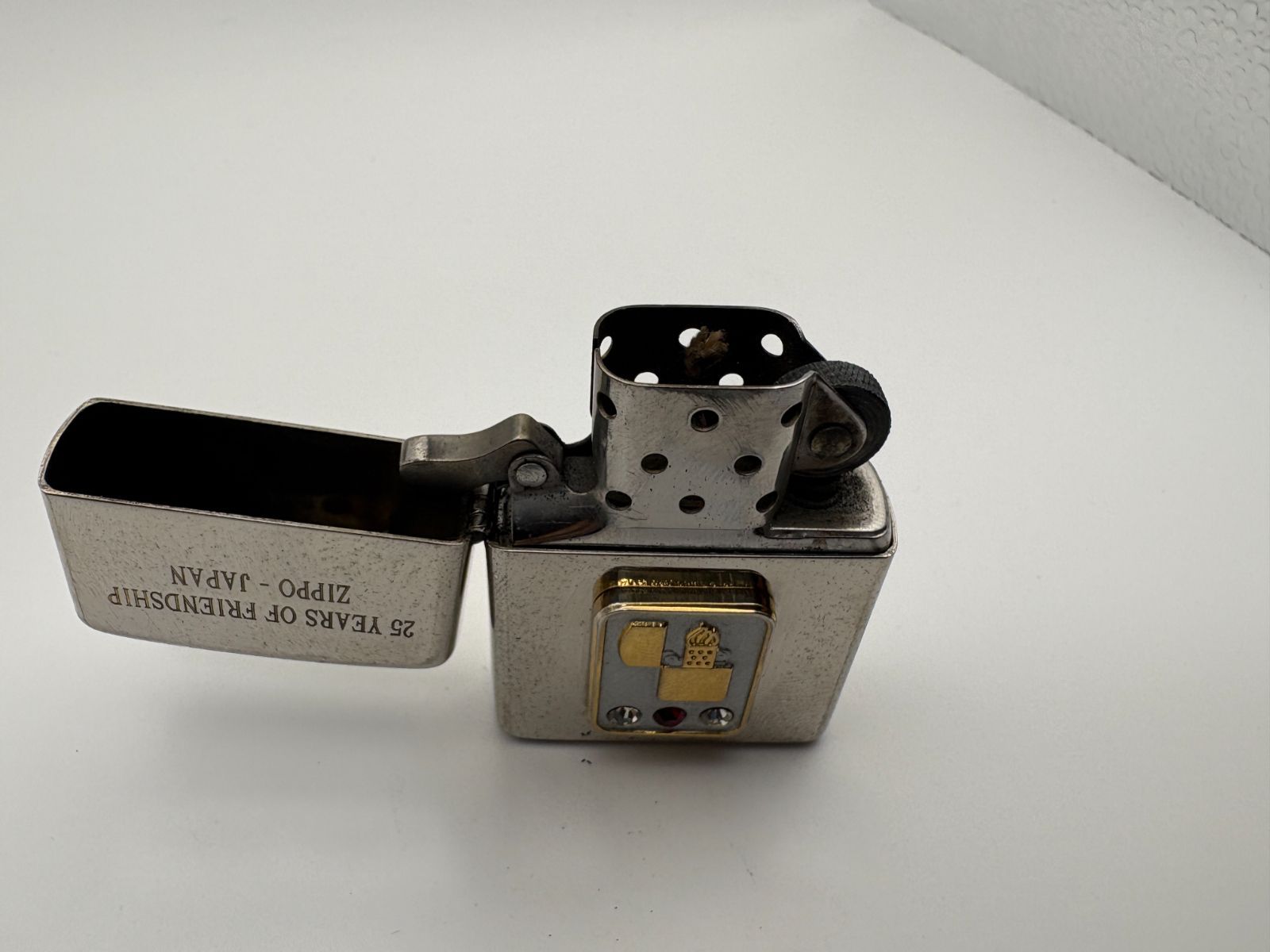 ZIPPO 購入 1994年 25周年記念 シルバープレート 12c148