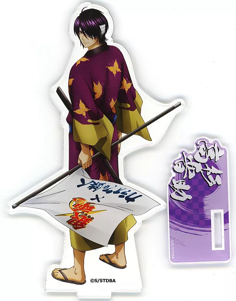 【中古】アクリルスタンド・アクリルパネル 高杉晋助 アクリルスタンド 「銀魂×カラオケの鉄人」