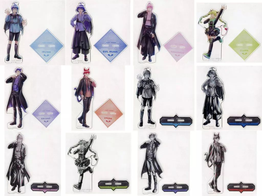 中古】アクリルスタンド・アクリルパネル 全12種セット 特大アクリル