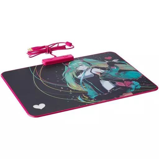 中古】PCハード 有線 RGB ゲーミングマウスパッド DRACONEM RGB