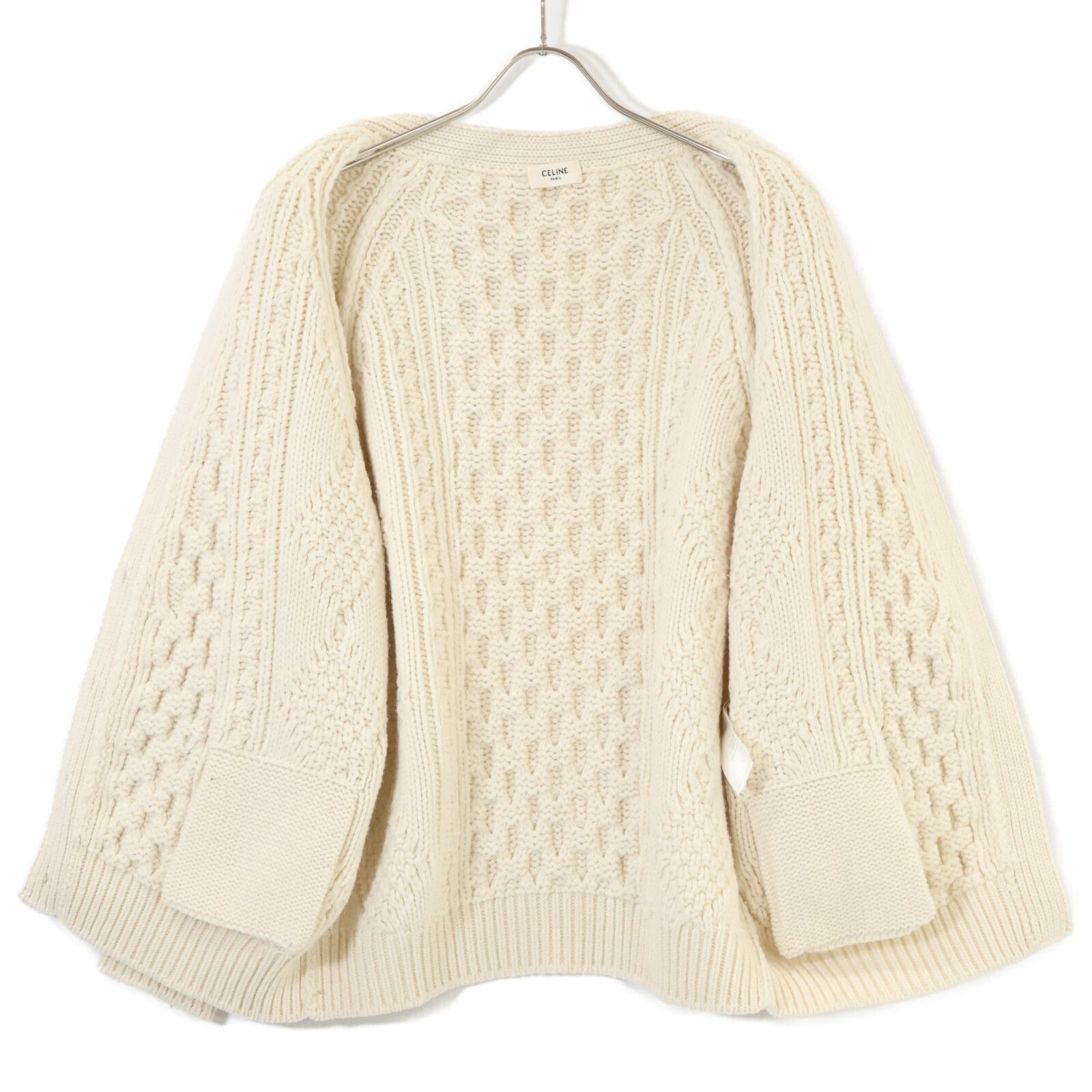 CELINE セリーヌ 【美品/国内正規】2A551374D クルミボタン ウールx