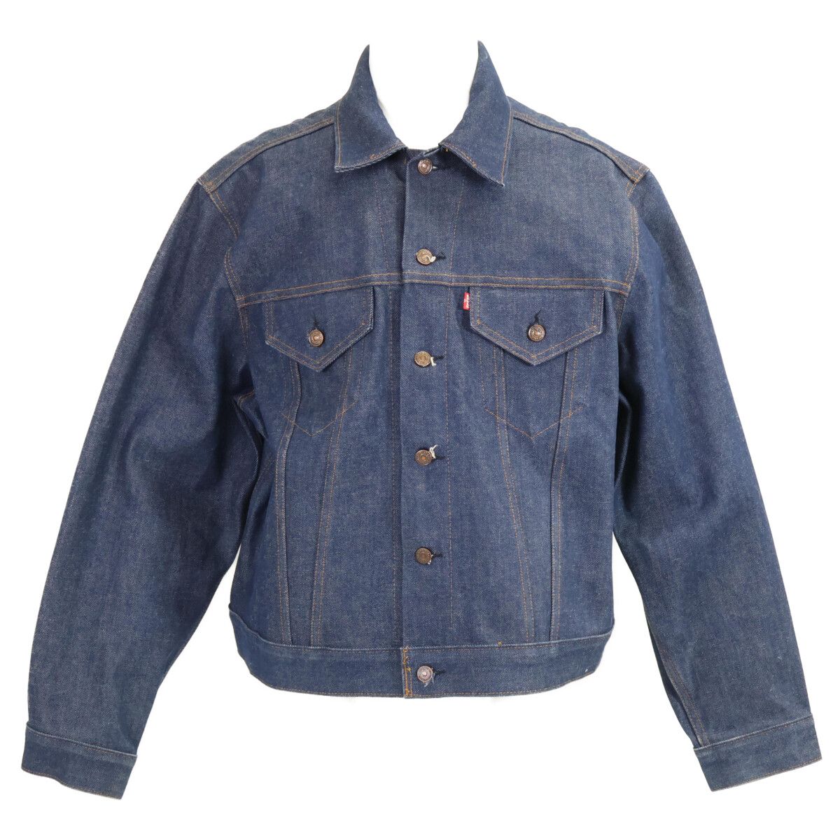 LEVI'S リーバイス 70's 70505 白ケアタグ ボタン裏1 不均等V スモール