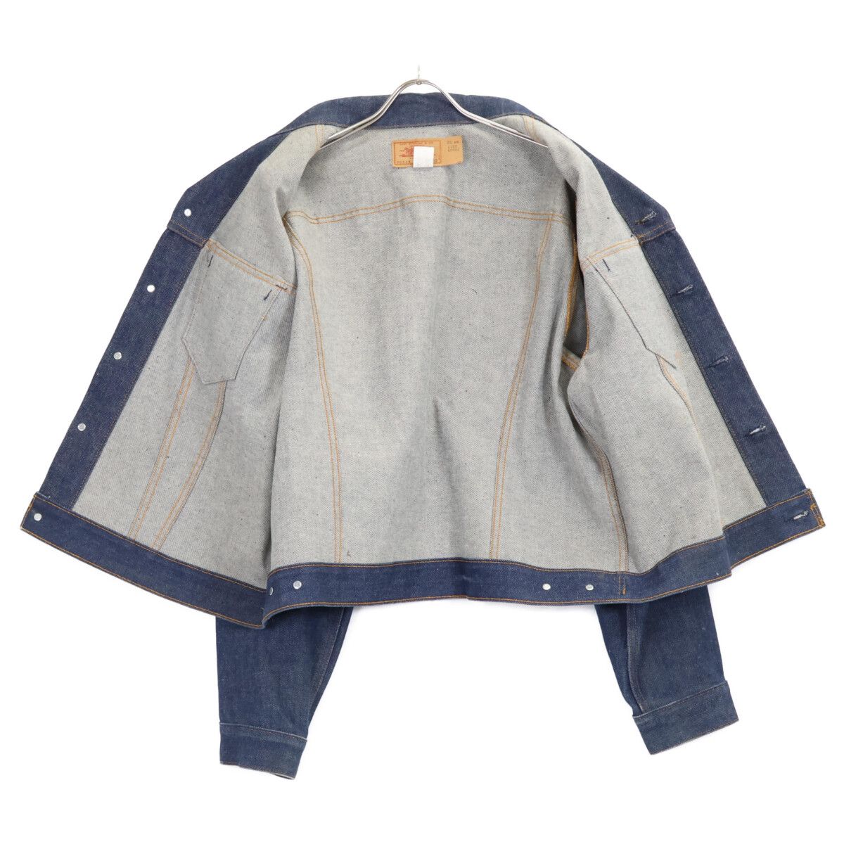 LEVI'S リーバイス 70's 70505 白ケアタグ ボタン裏1 不均等V スモール