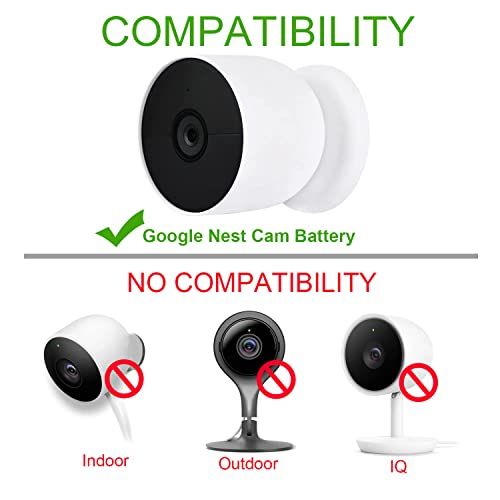 Google Nest Cam 新品充電ケーブル Amazon | Google Nest Cam(バッテリー)専用電源コード、耐候性充電