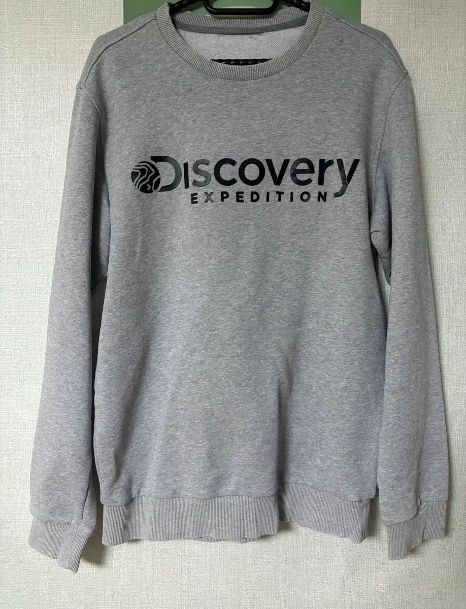 DISCOVERY リー マン투マン グレー M
