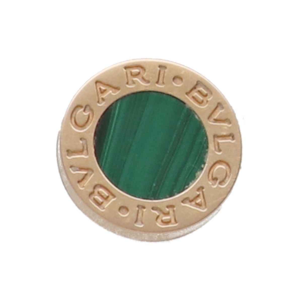 中古】 BVLGARI ブルガリ ブルガリ ピアス K18PG ピンクゴールド
