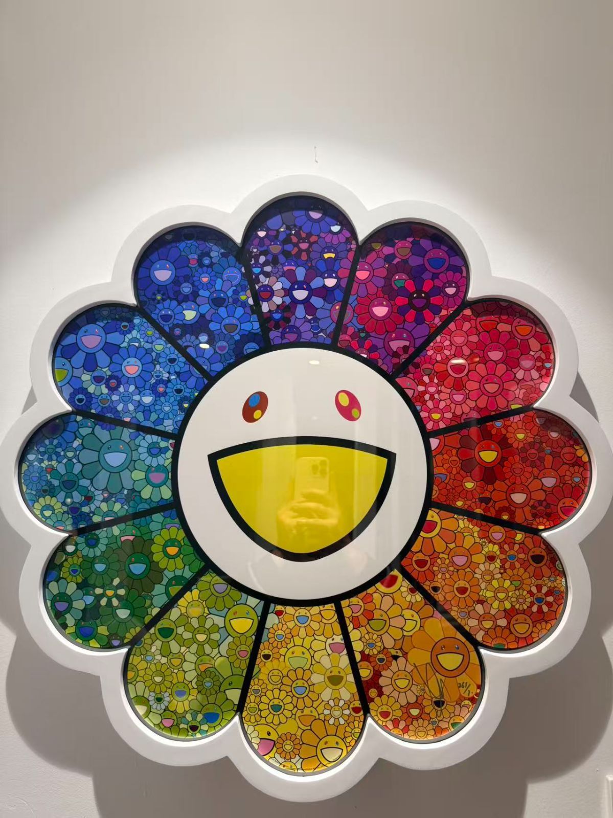 村上隆 お花がスパークル エディションプリント 村上隆 直筆サイン入り、エディションプリント お花がスパークル