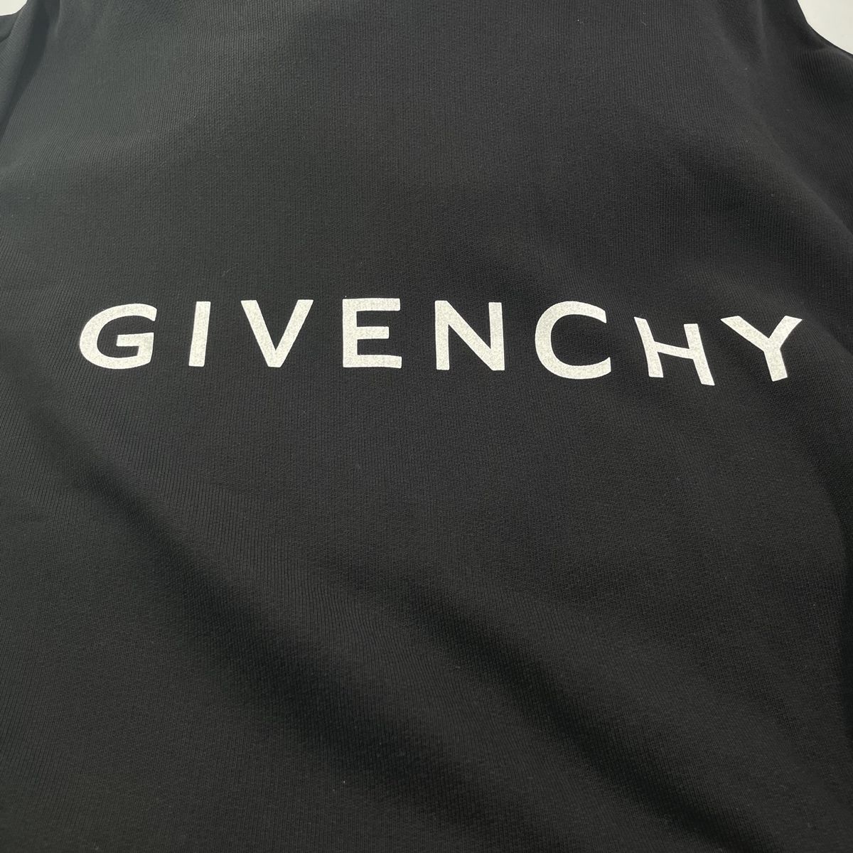 Givenchy ジバンシィ ロゴパーカー BMJ0HC3YAC XLサイズ ブラック 