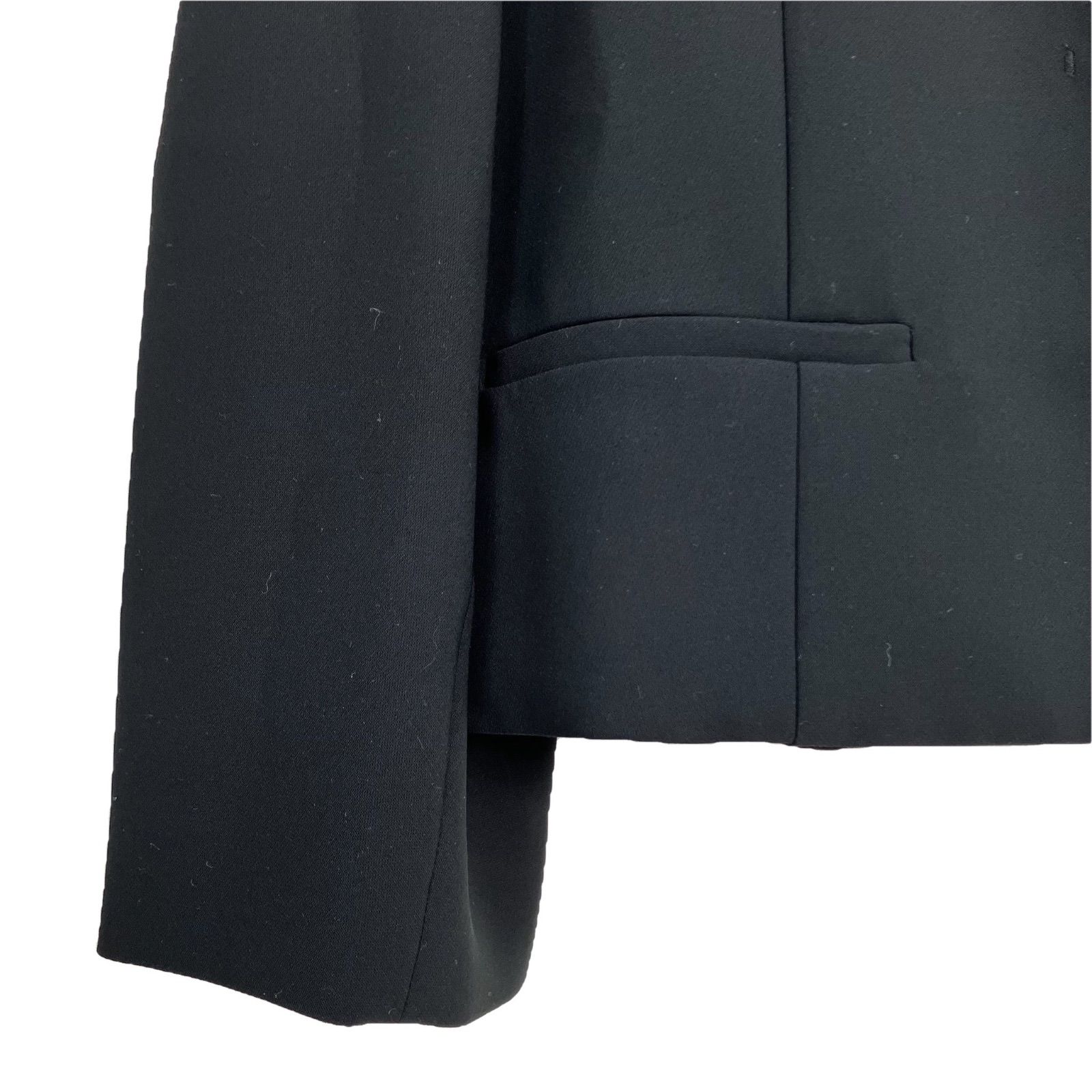 allureville 2023SS ダブルクロスノーカラーショートジャケット 1