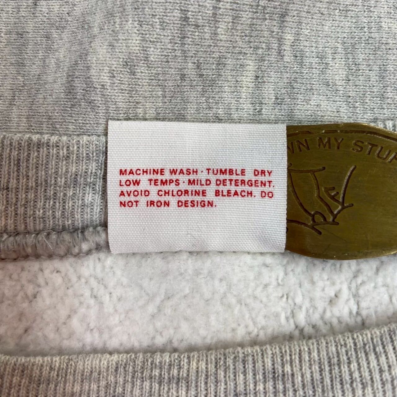OLD Champion チャンピオン 赤タグ 単色タグ USA製 米国製 グレー USA 