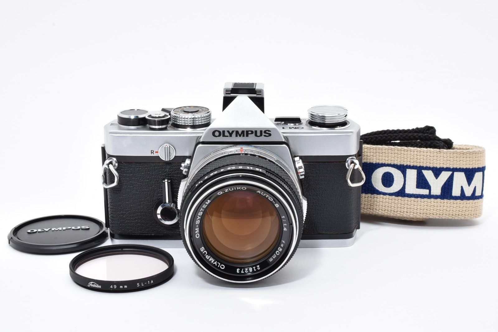 5767 【良品】 Olympus Om-1 Slr Film Camera Om-System Auto-S G