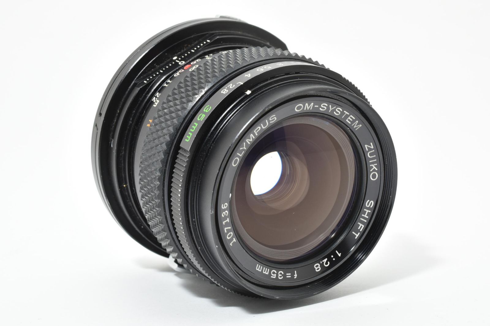 5788 【良品】 Olympus Om-System Zuiko Shift 35mm F2.8 Prime Lens