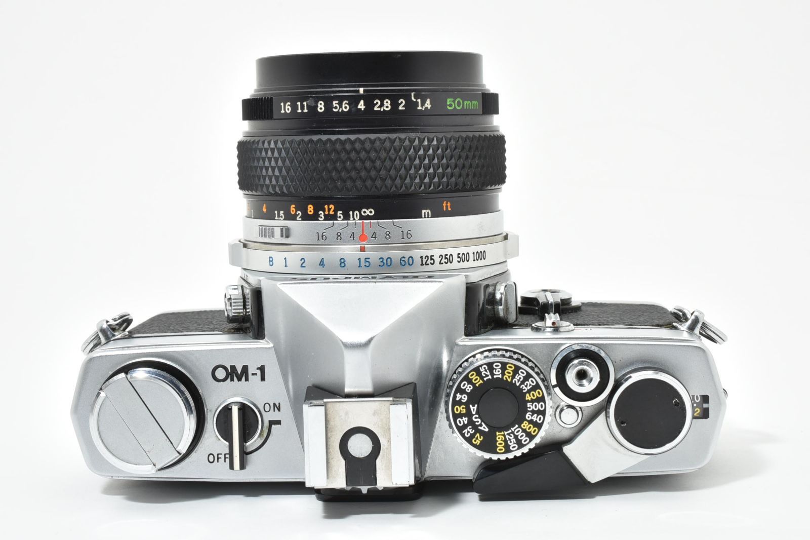 超美品 Olympus OM-1 50mm F1.4 モルト交換済 #8976 5729 【良品】 Olympus Om-1 Slr Film Camera Olympus G.Zuiko Auto-S