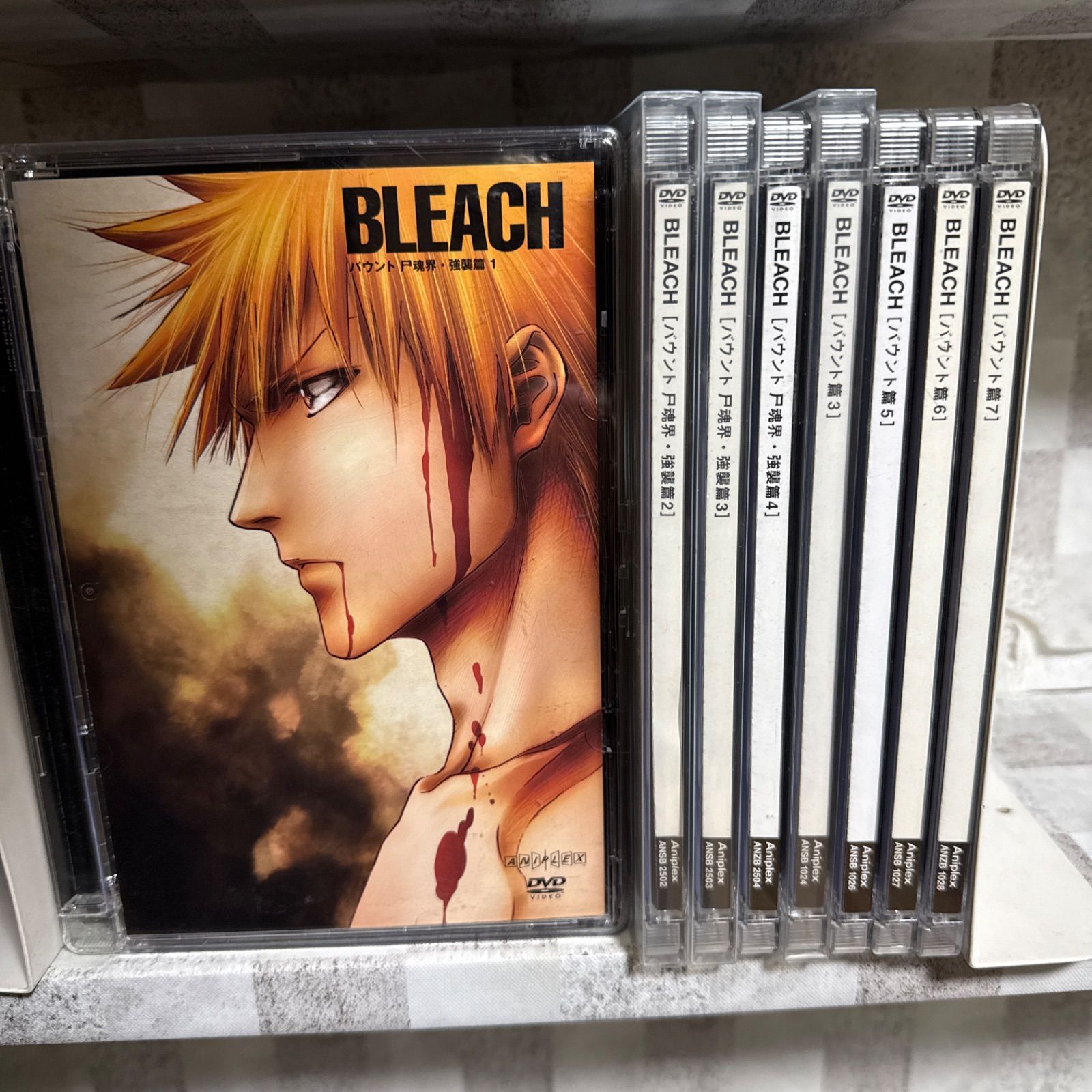 BLEACH DVD BOX+αセット ブリーチDVD 8枚セット - メルカリ