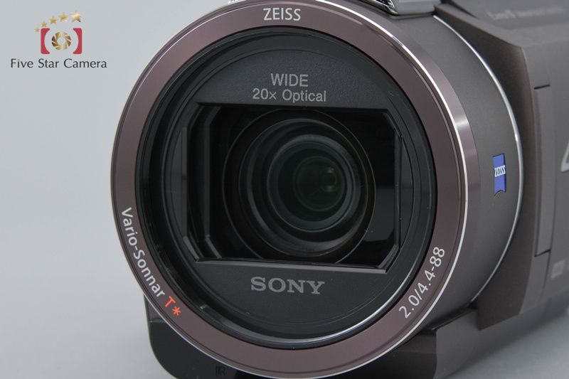 SONY ソニー 【中古】SONY ソニー HANDYCAM FDR-AX45 ブロンズブラウン