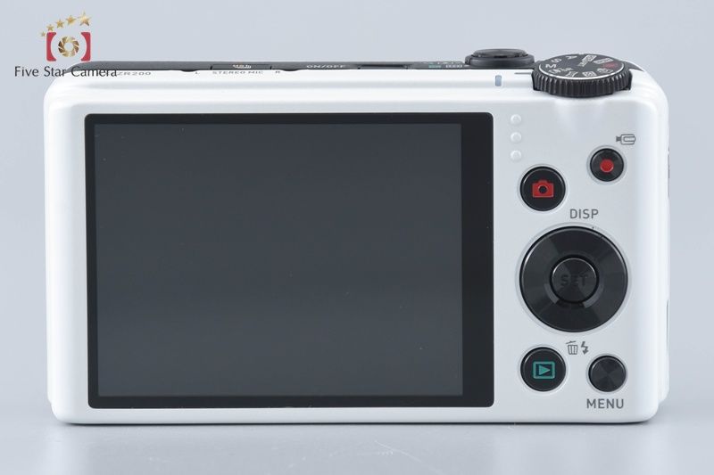 CASIO EXILIM EX-ZR200 ホワイト コンパクトデジタルカメラ CASIO EX