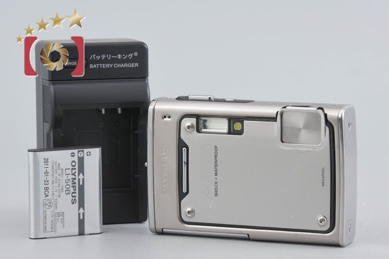 OLYMPUS オリンパス 【中古】OLYMPUS オリンパス μ1030SW メタル 