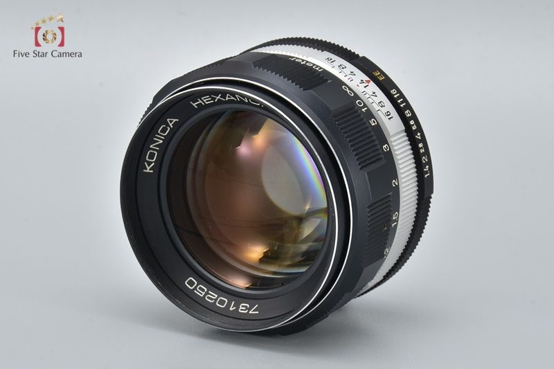 Konica コニカ 【中古】KONICA コニカ HEXANON AR 50mm f/1.7 EE 単