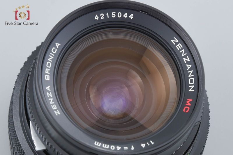 【中古】ZENZA BRONICA ゼンザブロニカ ZENZANON MC 40mm f/4 ETRS用 元箱付き kaipre_1000073591664