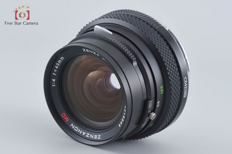 【中古】ZENZA BRONICA ゼンザブロニカ ZENZANON MC 40mm f/4 ETRS用 元箱付き kaipre_1000073591664