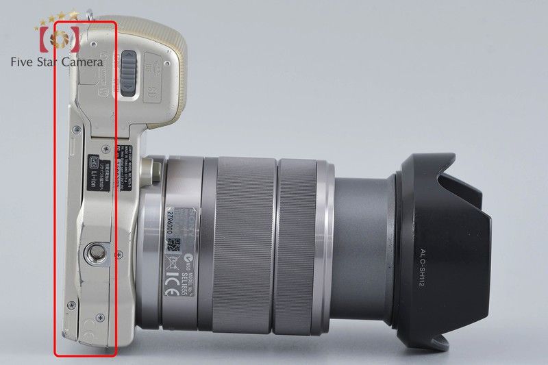 SONY ソニー 【中古】SONY ソニー α NEX-5 ゴールド + E 18-55mm f/3.5