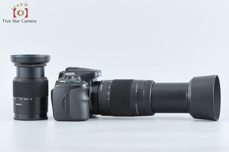 中古】SONY ソニー α100 DSLR-A100W ダブルズームレンズキット ブラック 中古】SONY ソニー α100 DSLR-A100W ダブルズームレンズキット ブラック