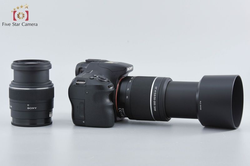 SONY ソニー 【中古】SONY ソニー α57 SLT-A57 ダブルズームレンズ