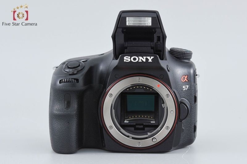 SONY ソニー 【中古】SONY ソニー α57 SLT-A57 ダブルズームレンズ