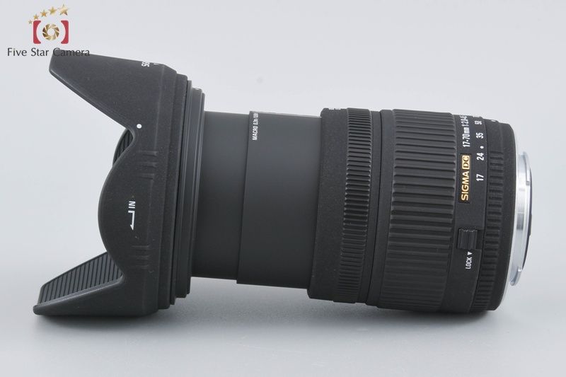 SIGMA シグマ 【中古】SIGMA シグマ 17-70mm f/2.8-4.5 DC 