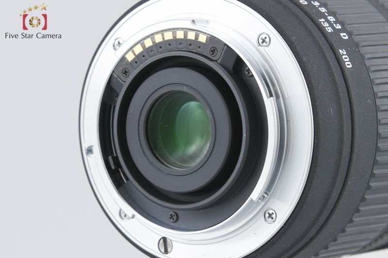 SIGMA シグマ 【中古】SIGMA シグマ 18-200mm f/3.5-6.3 D DC ソニー 