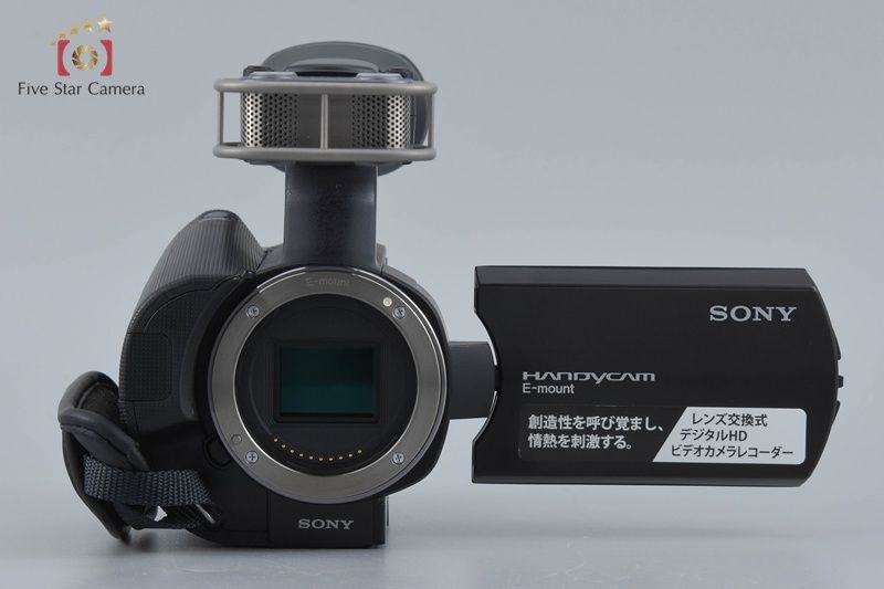 SONY HDビデオカメラレコーダー ブラック VG10 NEX-VG10 NEX-VG10 | デジタルビデオカメラ Handycam ハンディカム | ソニー